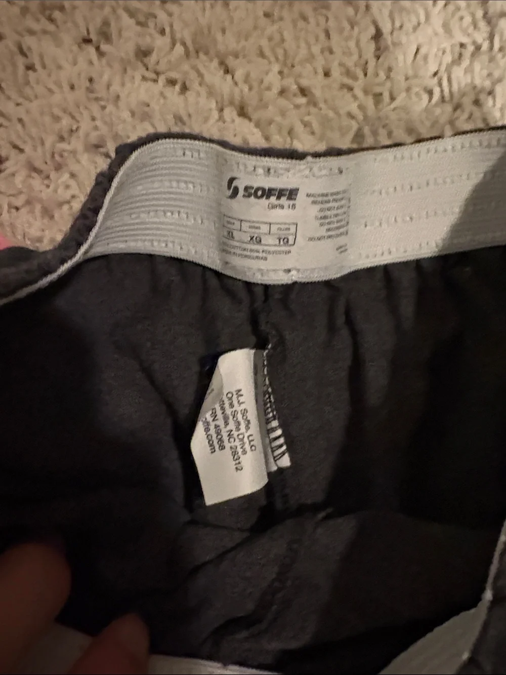 Soffe Girls Athletic Shorts XL 4 pair set